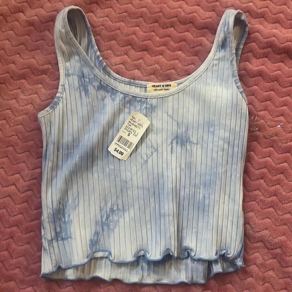tyedie crop top
